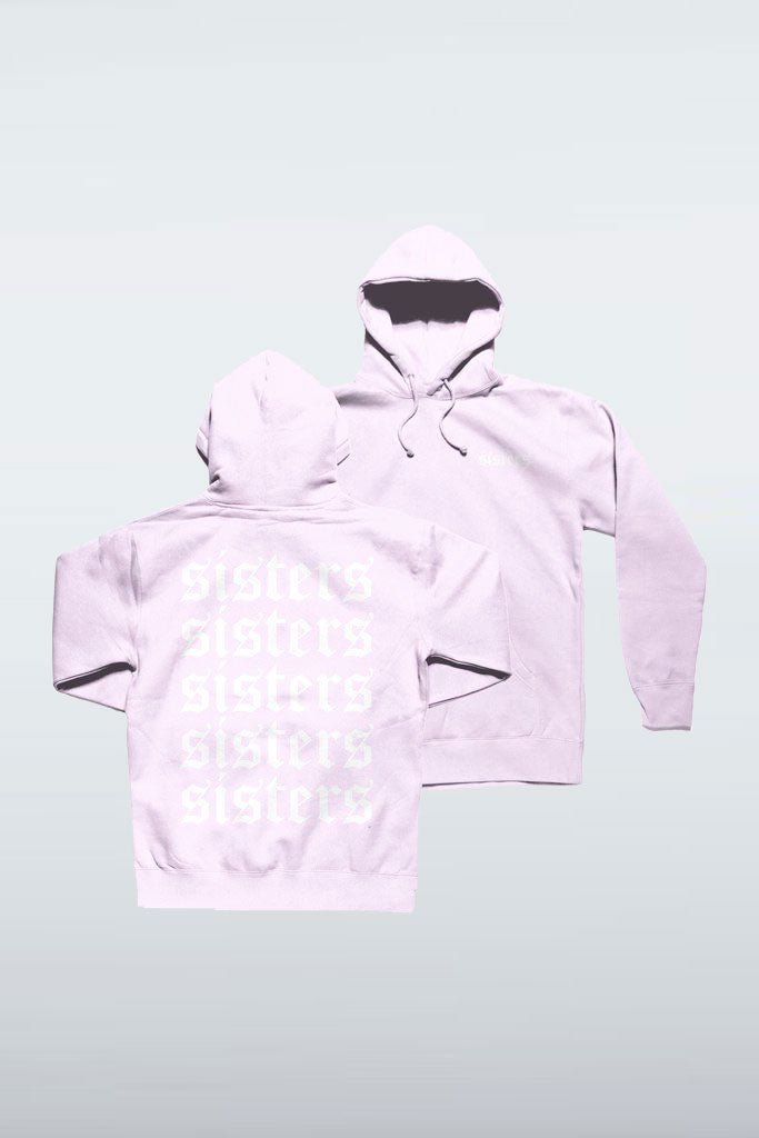 Repeating Light Pink Hoodie